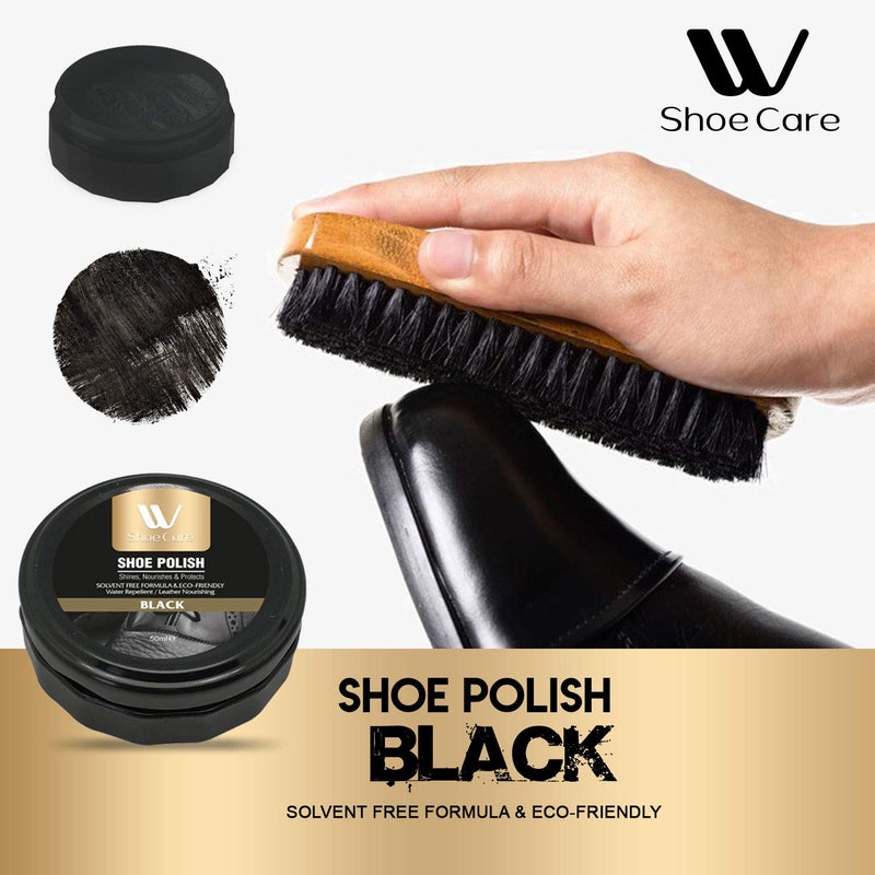 WBM Himalayan Glow WBM Shoe Care Shoe Polish, Provides Scuff Free Cleaning, Best For All Leather Types, Shoe Cleaner, Shoe Shine Kit, Pack of 3 - Image 3